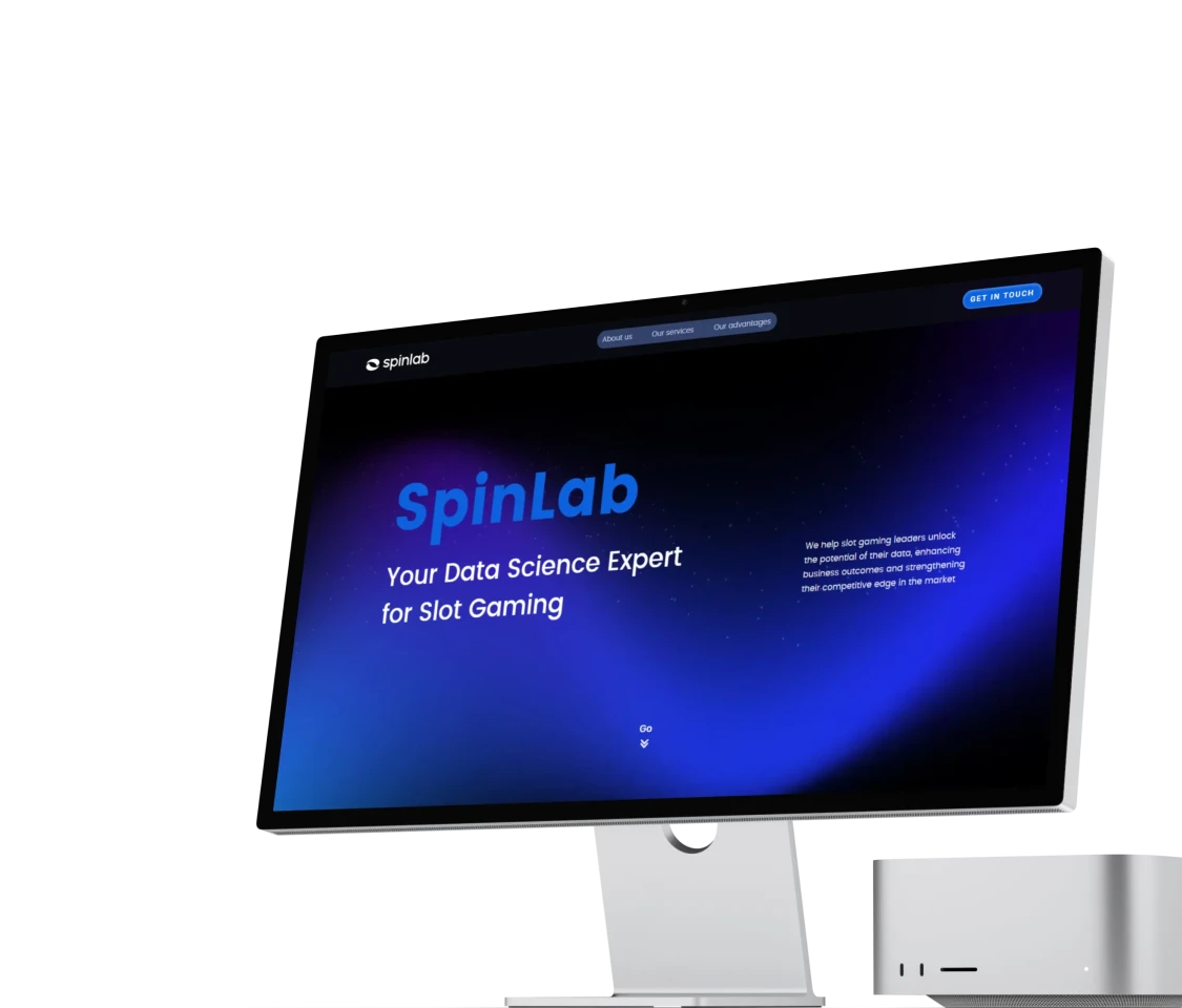 Розробка дизайну та сайту для SpinLab