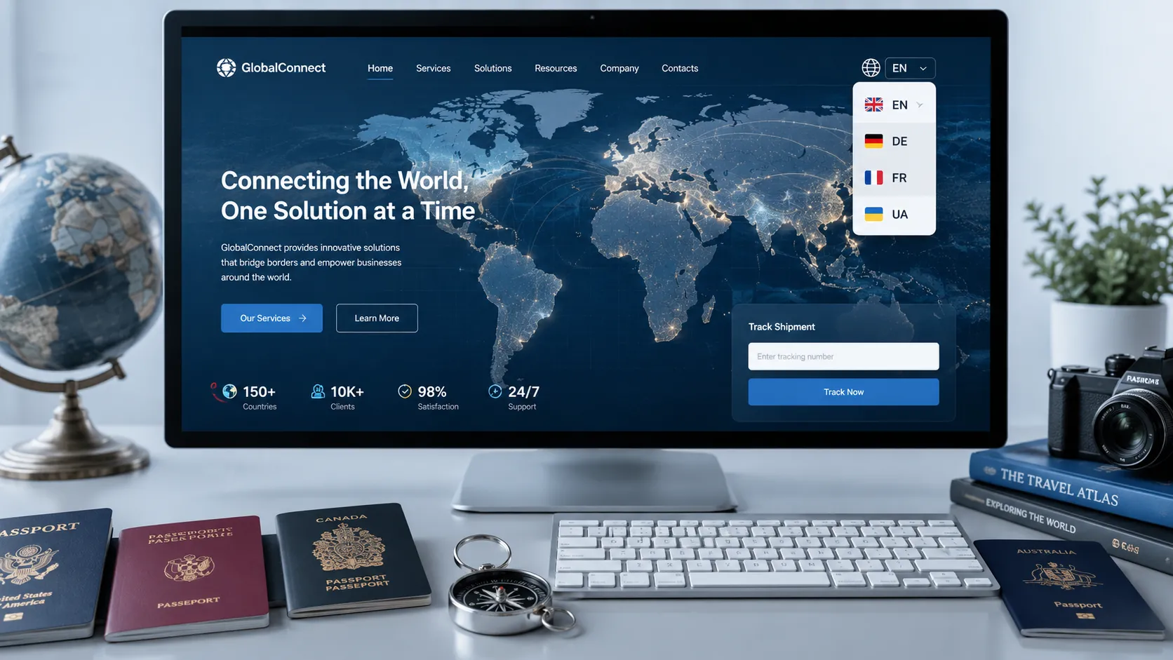 multilingual_website_global_map